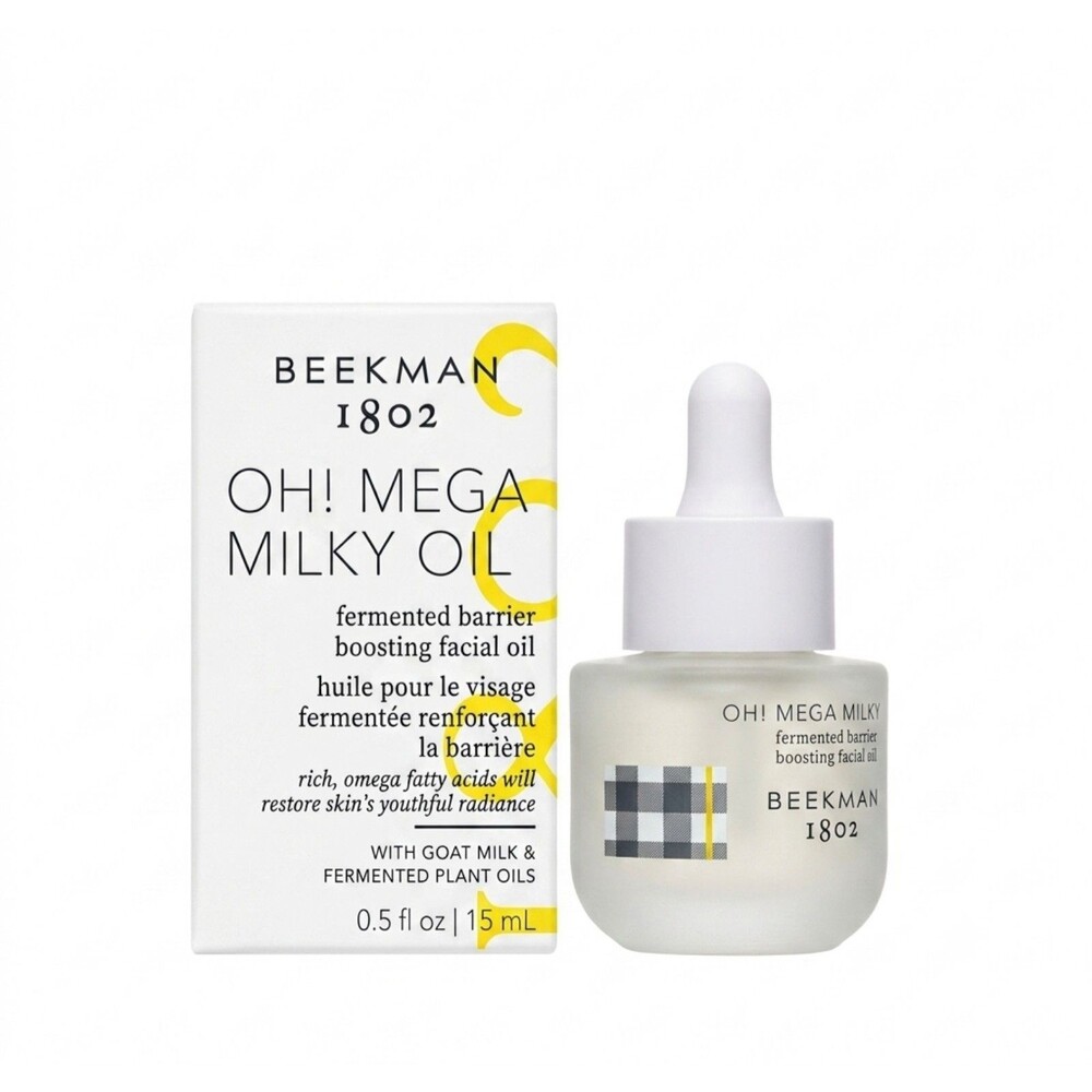 Beekman 1802 Oh! Mega Milky Oil Facial Oil NIB 0.5 fl oz / 15 mL